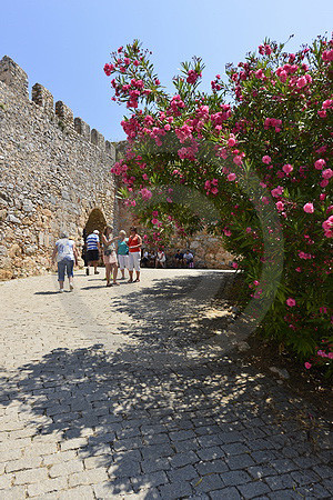 Eingang zur Burg in Alanya