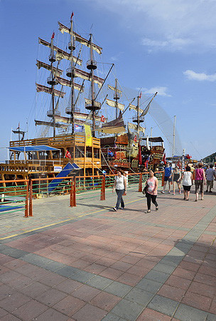 Hafenpromenade in Alanya