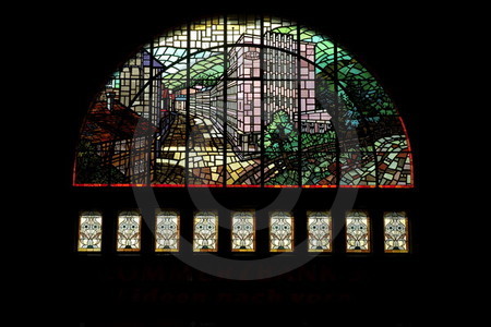 Fenster im Eisenacher Bahnhof