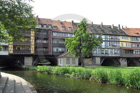 Krämerbrücke, Nordseite