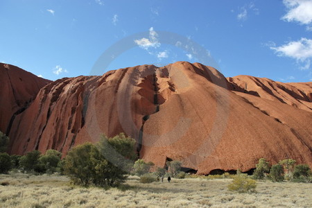 Uluru-Detailansicht