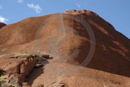 Uluru-Aufstieg