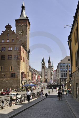 Altstadt in Würzburg