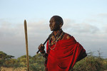 Massai in Stammestracht