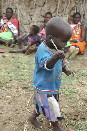 Massai-Mädchen