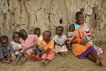 Massai-Kinder