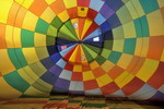 Heissluftballon-Einblick