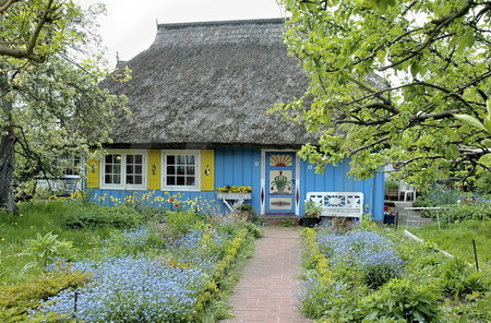 Blaues Haus in Zingst