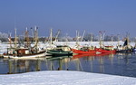 Winterlicher Kutterhafen Greetsiel