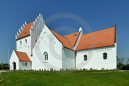 Kreuzkirche in Rinkenis, Süd-Dänemark