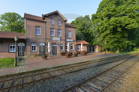 Alter Bahnhof in Haseluenne