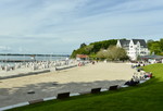 Strandpromenade in Glücksburg