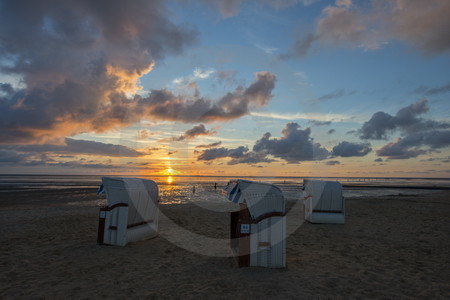 Abendstimmung im Wattenmeer